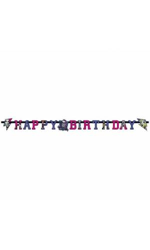 Monster High Letter Banner 180m