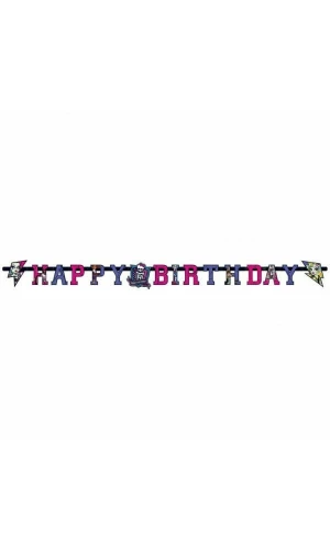 Monster High Letter Banner 180m