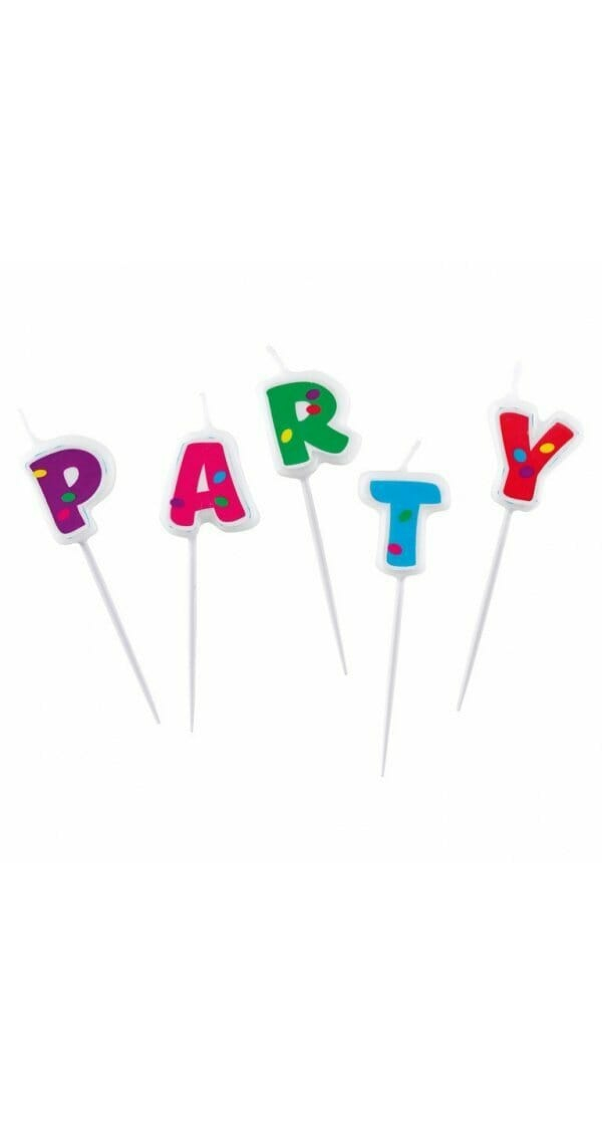 Party Pick Candles - 5pk