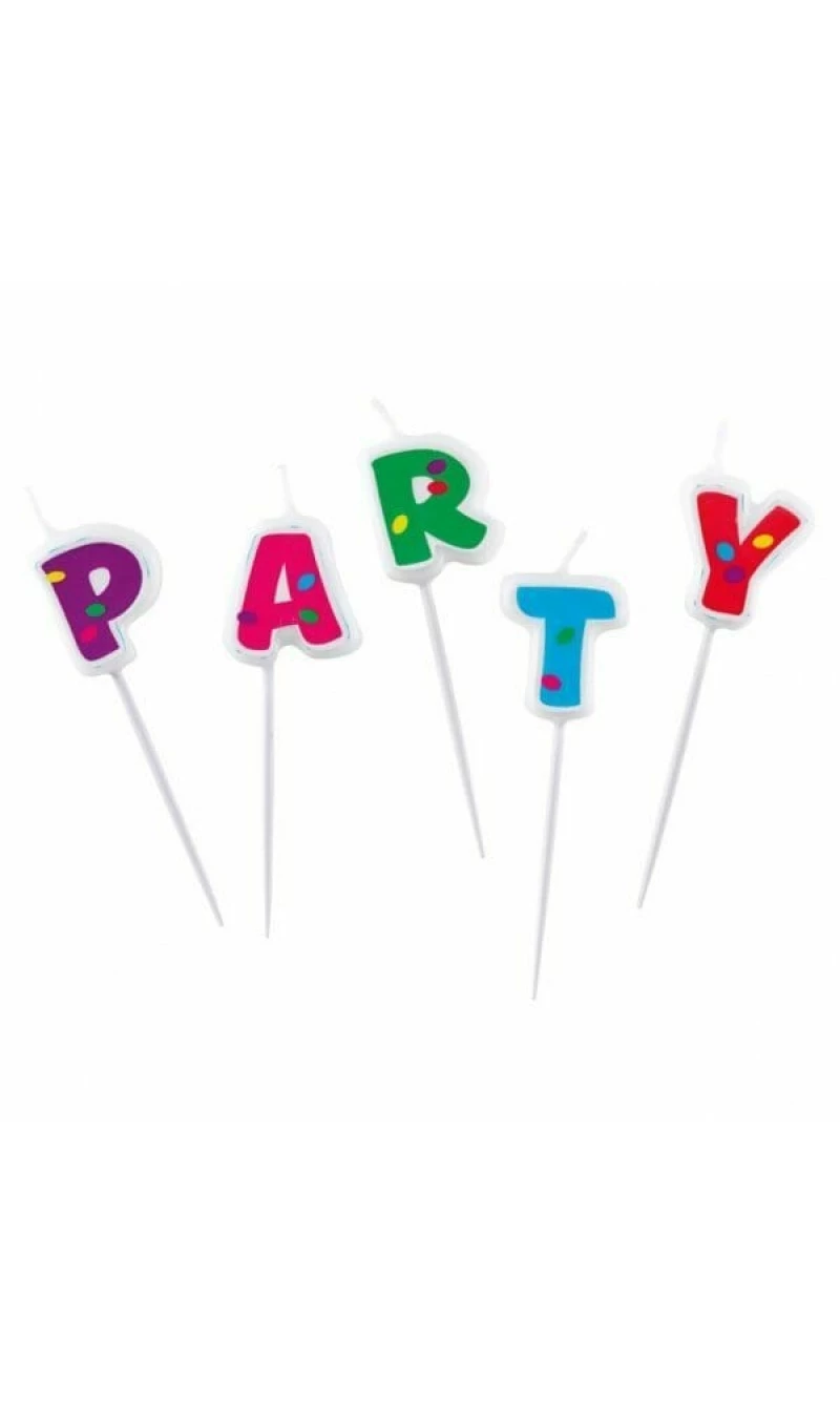 Party Pick Candles - 5pk