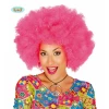 Pink Afro Wig (Hippie) - Adult One Size