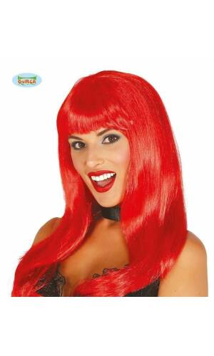 Red Long Wig