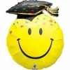 Smile Face Party Grad Shape Foil Balloon - 36''