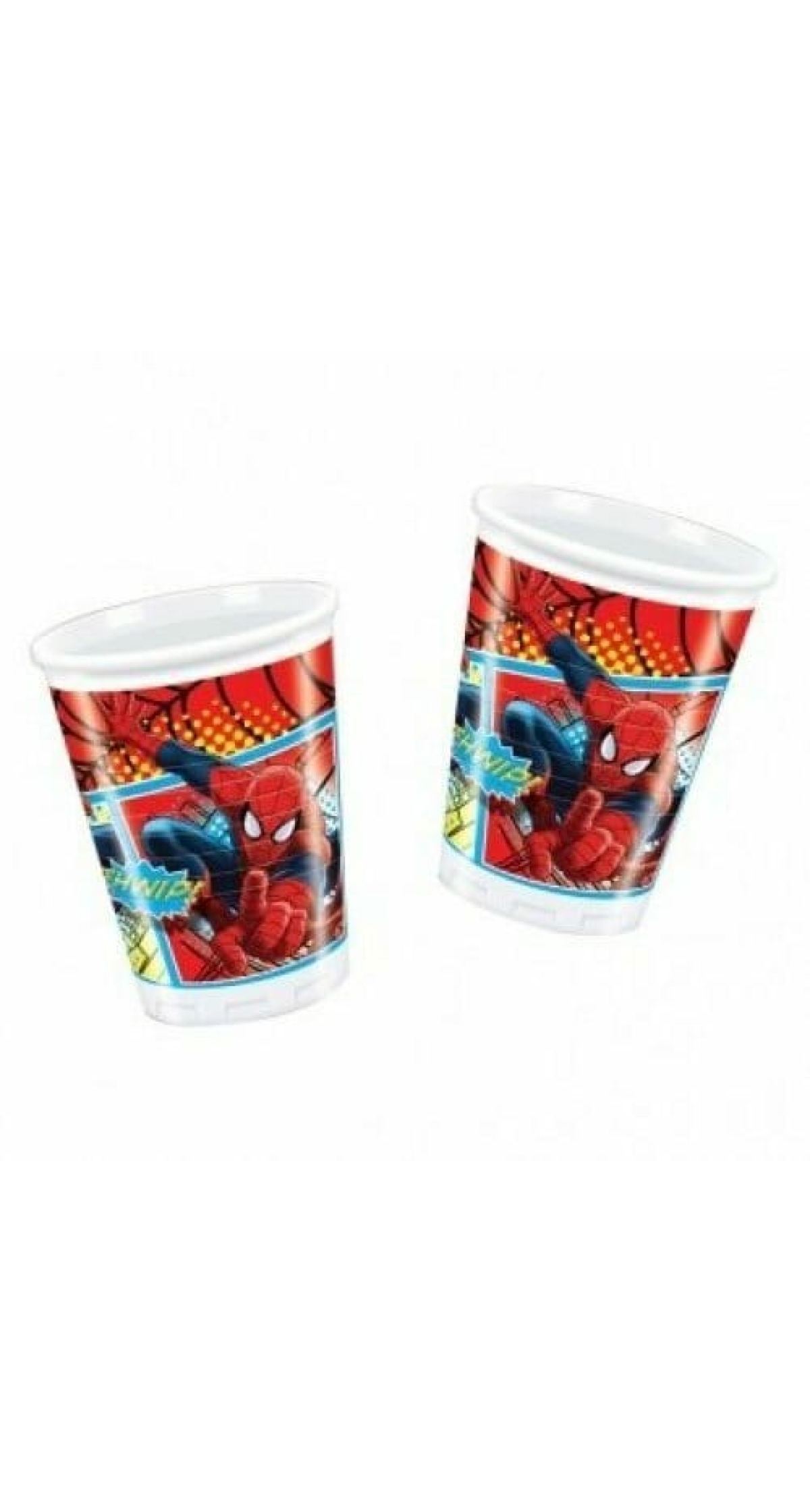 Spider-Man Plastic Cups - 8pk
