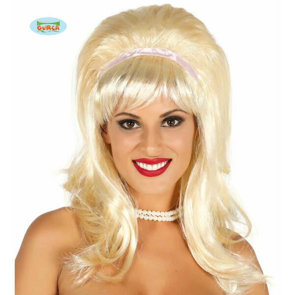 Blonde Bob Wig With Ribbon - Adult One Size