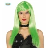Green Lime Long Hair Wig - Adult One Size