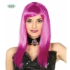 Purple Long Hair Wig - Adult One Size