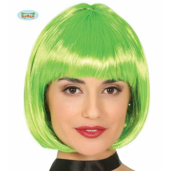 Green Bob Wig