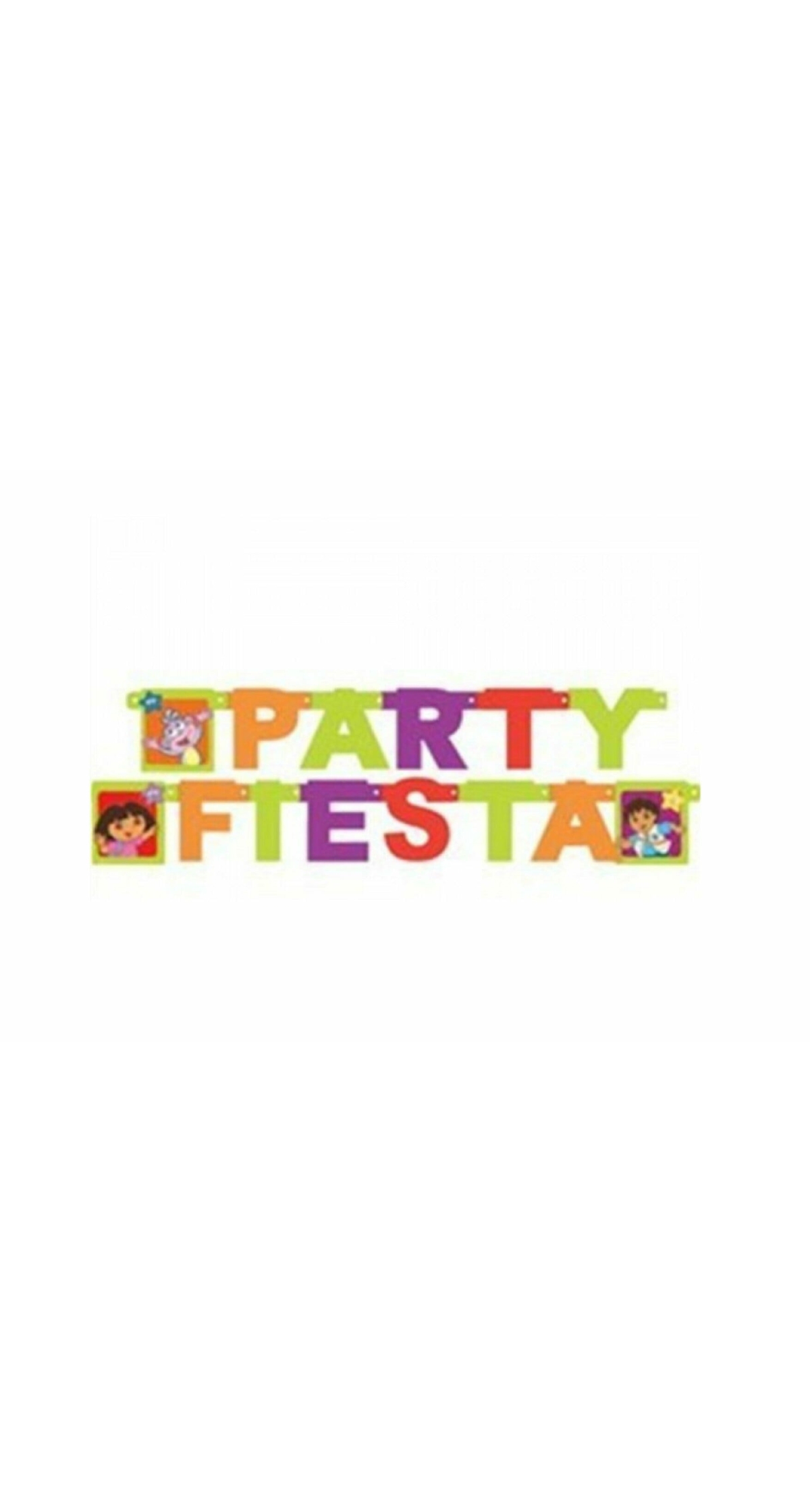 Dora the Explorer Paper Banner - 2.3m
