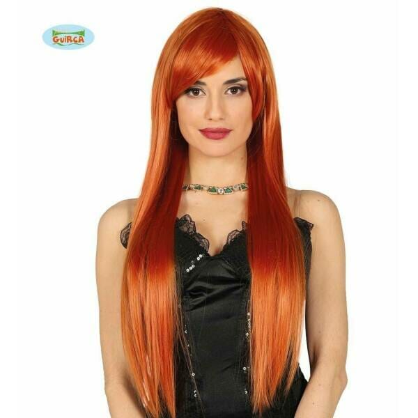 Brown Straight Deluxe Wig