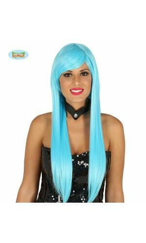 Blue Light Straight Deluxe Wig