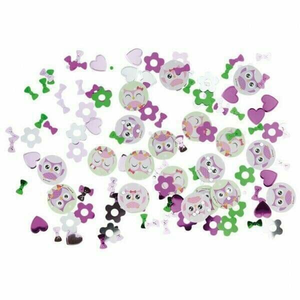 Owl Party Confetti 34g - 3pk