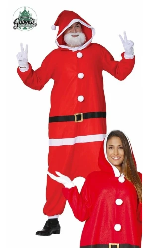 Santa Claus Papa Noel Onesie - Adult Size Large