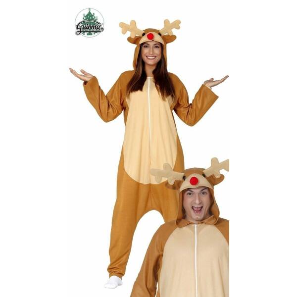 Reindeer Onesie - Adult Size Large