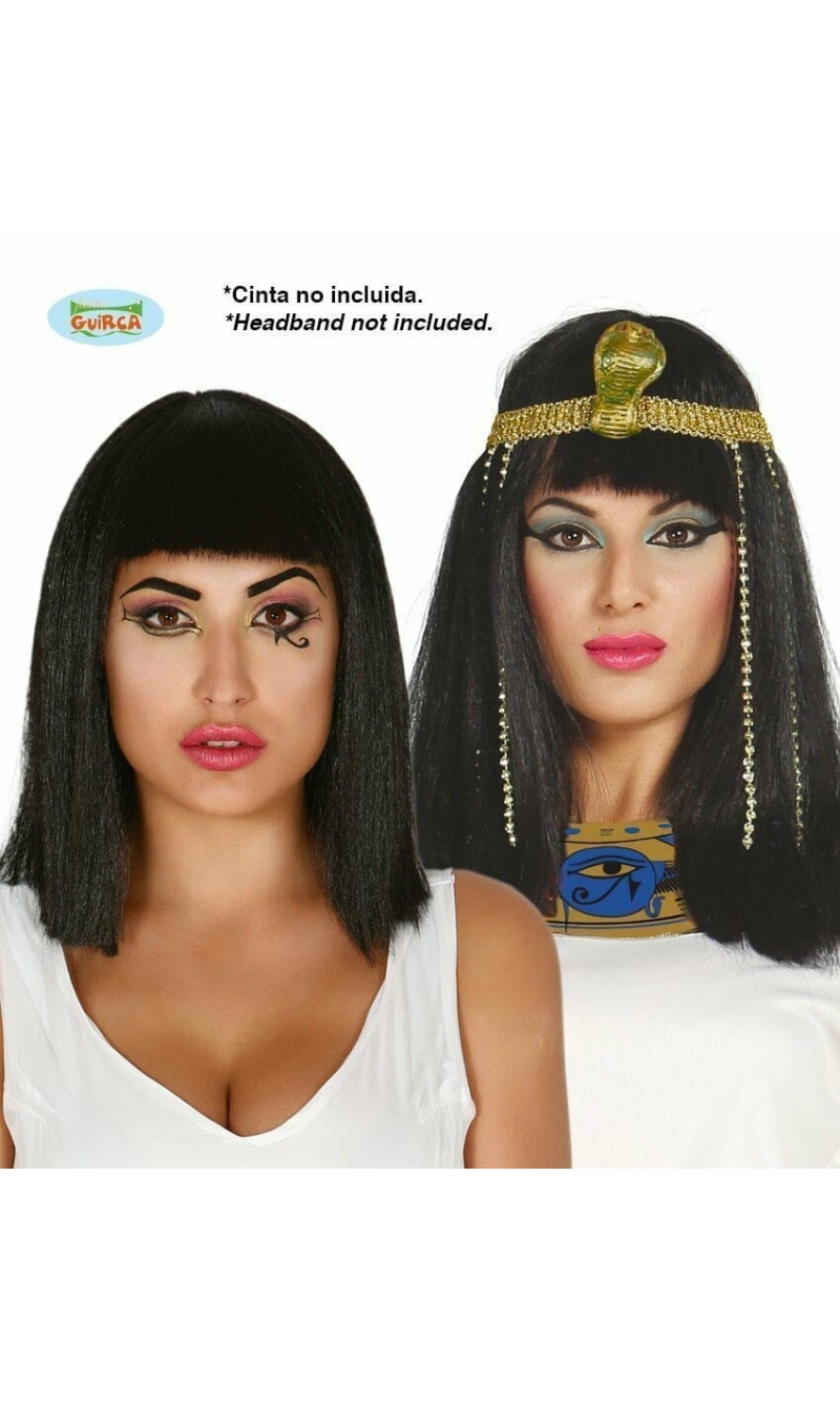 Black Cleopatra Wig - Adult One Size