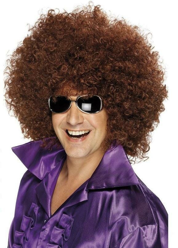 Afro Wig Mega Huge Adult Brown