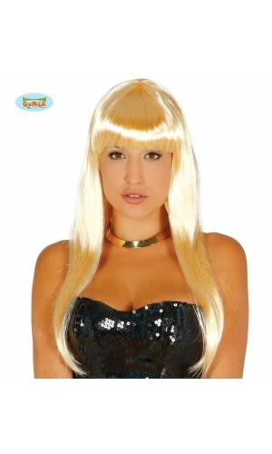 Blonde Long Hair Wig - Adult One Size