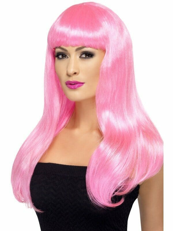 Babelicious Wig Adult Pink Babelicious Wig Adult Pink