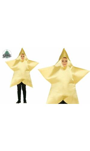 Star Kids Costume (Estrella De Navidad) Age 7 to 9 Years