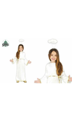 Girl / Boy Angel with Halo Deluxe (Angelito) - Age 10 to 12 Years