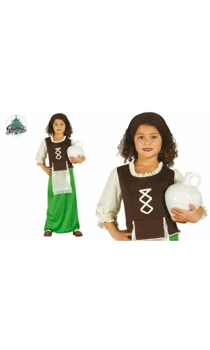Shepherd Girl Green (Posadera) - Age 7 to 9 Years