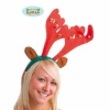 Reindeer Headband with Jingle Bells