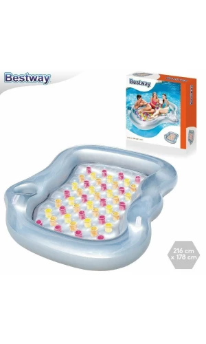 Bestway Double Designer Float Lounge 216x178cm (Online Only)