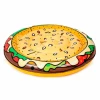 Bestway Inflatable Burger Pool & Beach Lounger 158cm (Online Only)