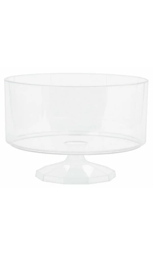 Clear Plastic Truffle Container 15cm x 11cm