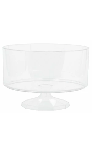 Clear Plastic Trifle Container 19cm x 13cm