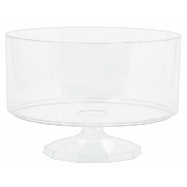 Clear Plastic Trifle Container 19cm x 13cm