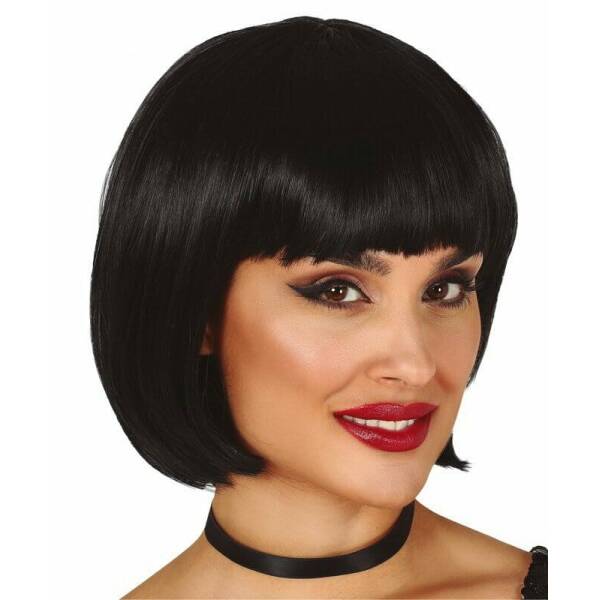 Black Bob Wig - Adult One Size