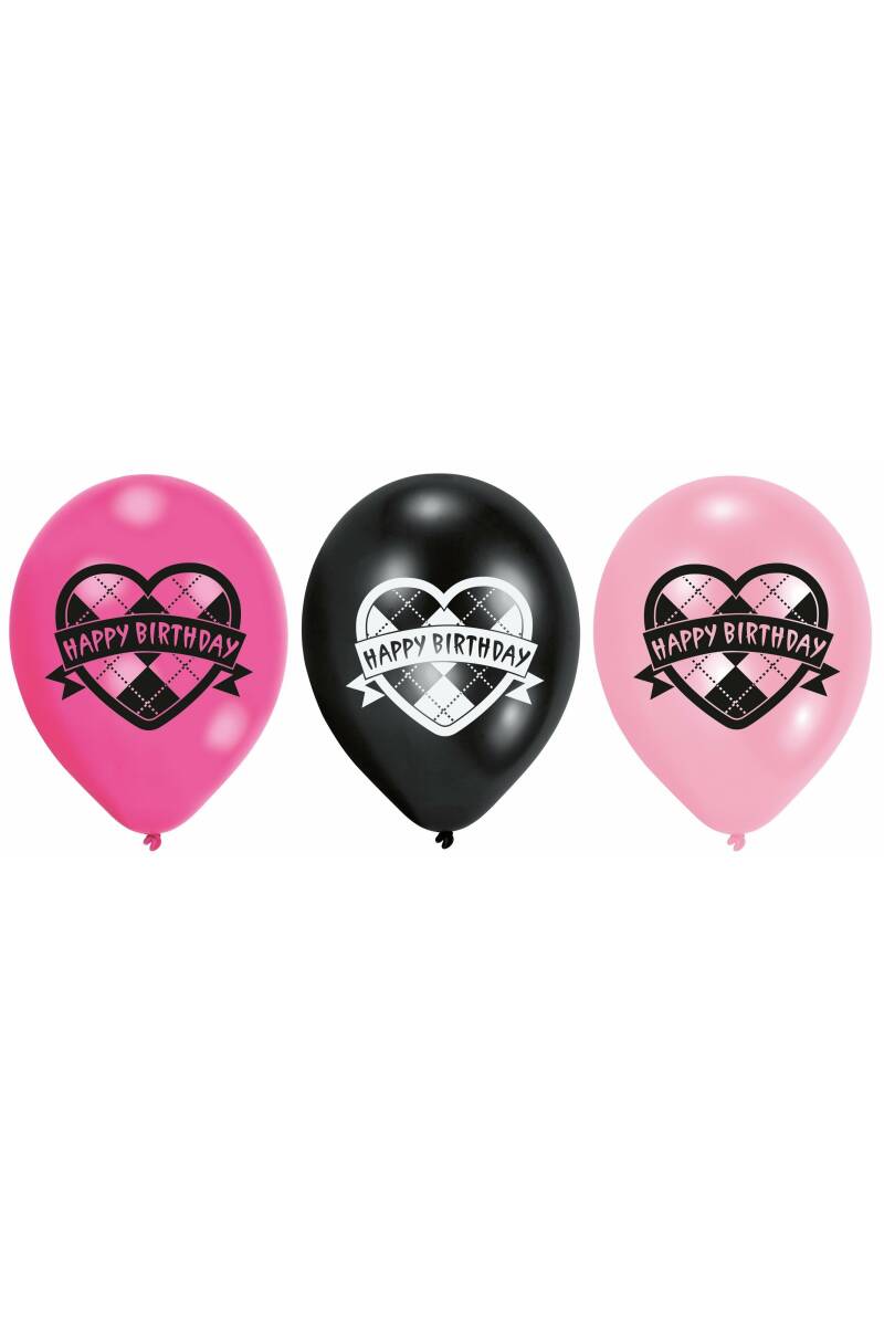 Monster High Happy Birthday Latex Balloons 9"