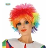 Multicolour Short Wig - Adult One Size