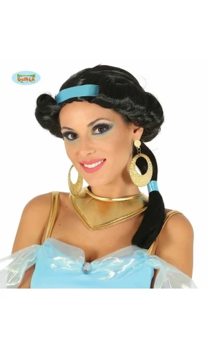 Black Wig Princess Of The Desert (Jasmine) - Adult One Size