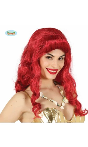 Ariel Princess Of The Sea Wig - Adult One Size
