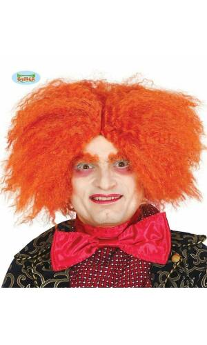 Orange Mad Hatter Wig - Adult One Size