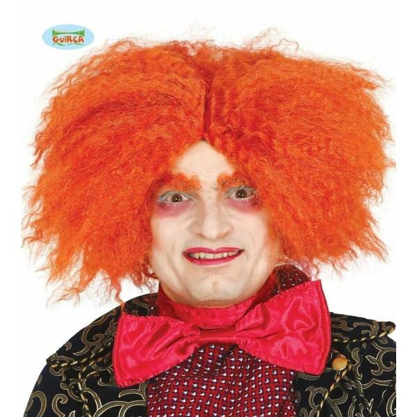 Orange Mad Hatter Wig - Adult One Size