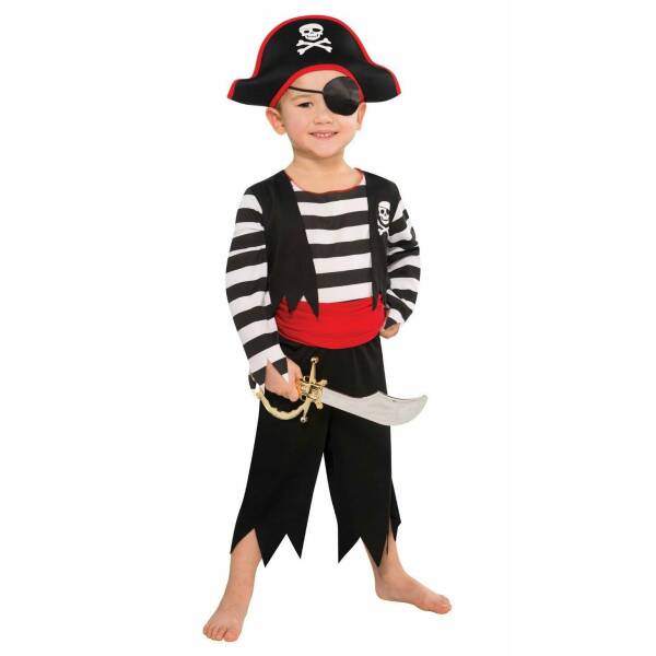 Deckhand Pirate - Age 4 to 6 Years