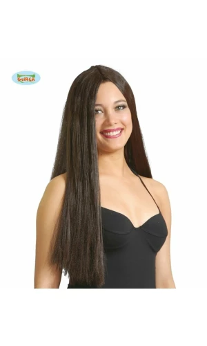 Brown Long Straight Wig - Adult One Size