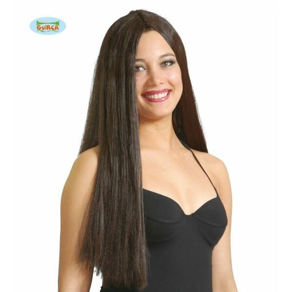 Brown Long Straight Wig - Adult One Size