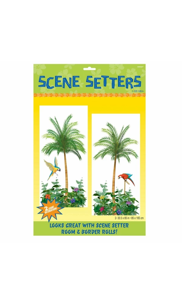 2 Scene Setter Add-Ons Palm Tree - 165 x 85cm
