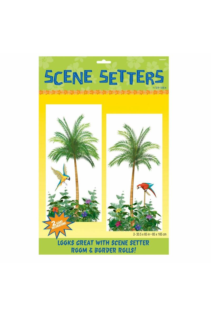 2 Scene Setter Add-Ons Palm Tree - 165 x 85cm