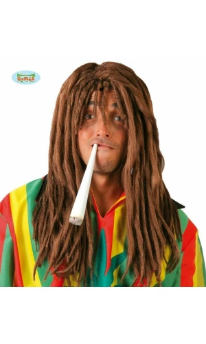 Brown Rasta Wig