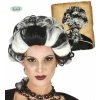 Black & White Vampires Marchioness Wig - Adult One Size