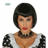 Black Witch Short Wig (Bruja) - Adult One Size
