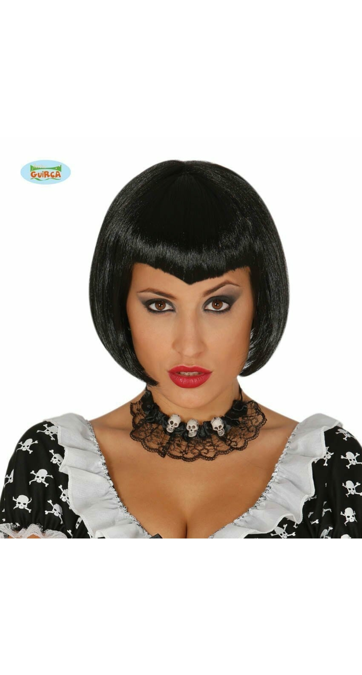Black Witch Short Wig (Bruja) - Adult One Size