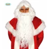 White Santa Claus Wig & Beard Extra Long - Adult One Size