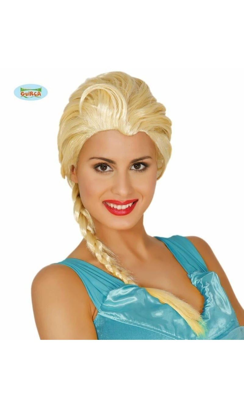 Blonde Elsa Wig - Adult One Size