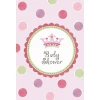 Baby Shower Girl Invitations - 8pk
